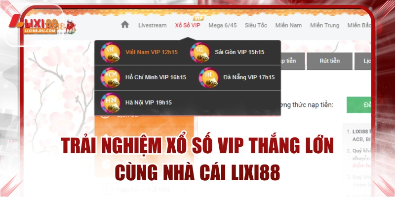 xổ số vip